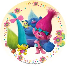 71051C Disc de vafa Trolls trolimania D21cm Modecor